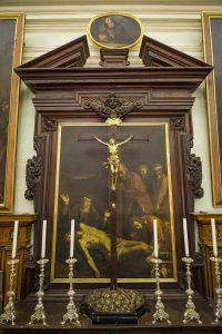 Deposition from the cross Sacristy
