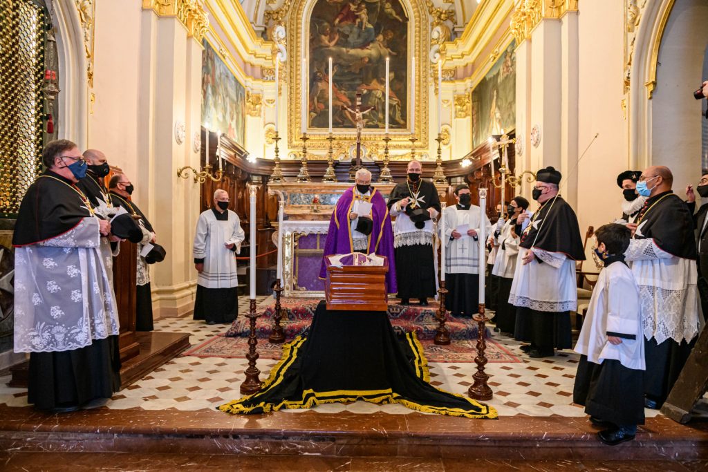The funeral of Mgr John Azzopardi (20.02.2021)